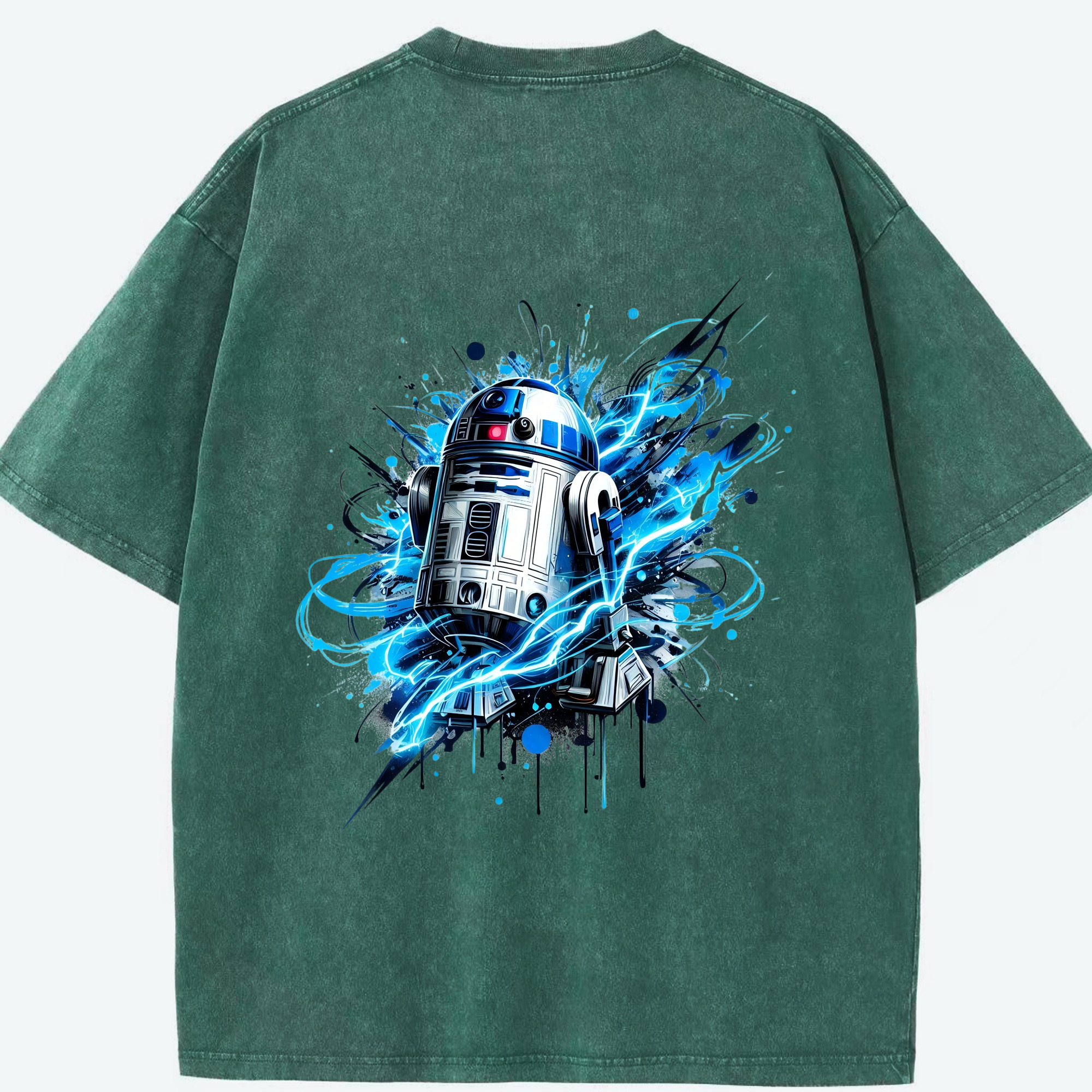（画像用） スター・ウォーズ Star Wars 綿100% ヴィンテージ風 半袖Tシャツ（背面プリント）